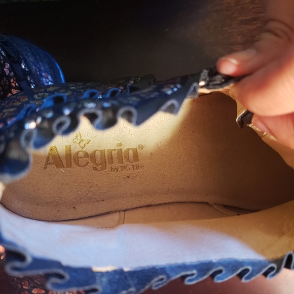 Alegria Hannah Autumn Poppy floral booties size 40 eur - Picture 10 of 12